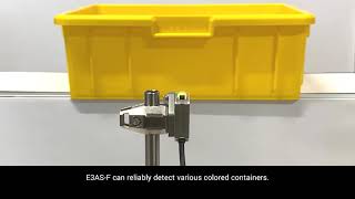 OMRON E3AS F Colored Containers Detection