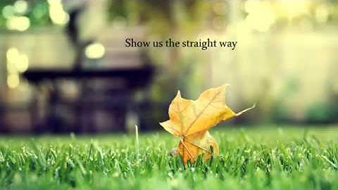 First Chapter Of Quran سورة الفاتحة بصوت ناصر القطامي