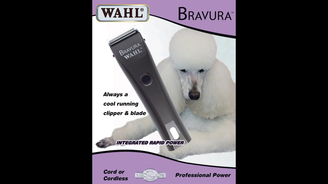 wahl bravura lithium clipper kit