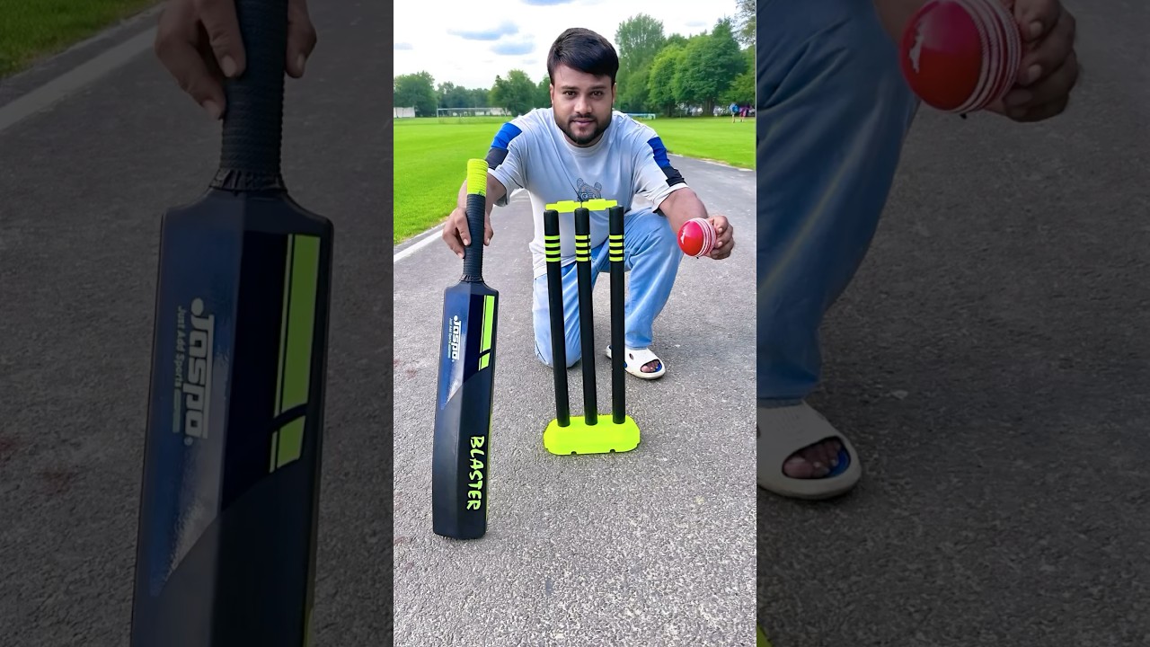 Средний набор для крикета STAG Global PVC🏏 распаковка
