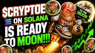 $CRYPTOE COIN ON SOLANA IS NOW READY TO MOON!!!