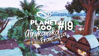 ? Przejazd kolejką samochodową po wybiegu lwów ? - Planet Zoo #19