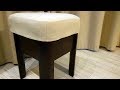 How to make a stool cover