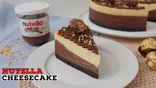 Baked Nutella Cheesecake Recipe | Just Cook! Resimi