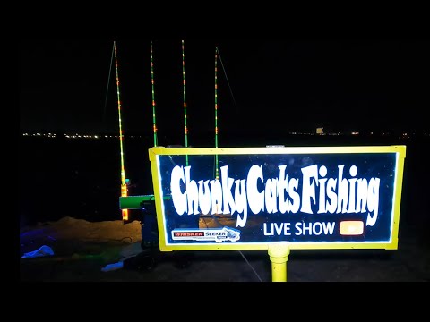 💥Chucky Cats Nighttime Fishing Setup! Black Lights, Fluorescent