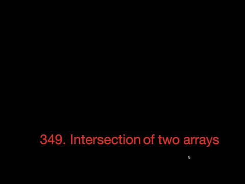 Intersection of Two Arrays | Leetcode 349 | Java solution | Explanation in Hindi