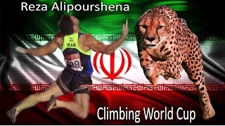 Reza Alipour (Persian Cheetah) - IFSC Speed Climbing World Champion 2015 Highlights