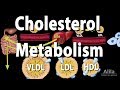 Cholesterol Metabolism, LDL, HDL and other Lipoproteins, Animation