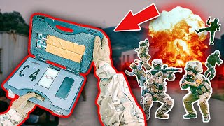 The ULTIMATE Airsoft BOMB Game! | TM MWS GBB Gameplay