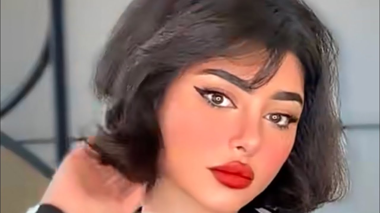تتوريال مكياج كلاسيك ايلينر وروج احمر من سناب غدير سلطان