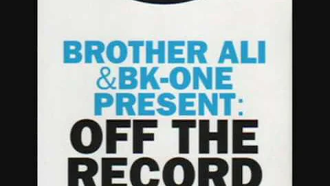 Life Sentence - Brother Ali & BK One