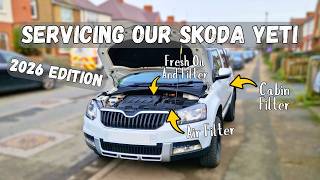 A Basic Oil And Filters Service On Our Skoda Yeti