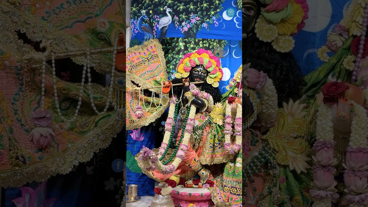 Sri Sri Radha Krishna Shringar Darshan Today | Divine Darshan from ISKCON Bhiwandi