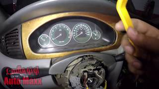 diy jaguar x-type dashboard removal ( part 2)..x-type فك تابلوه جاجوار Part 2 Replace Dash 03 Jaguar Xtype