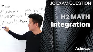 Integration Techniques - JC H2 Math | HCI (JC) 2020 Exam Question #h2math #achevas