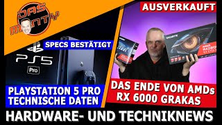 Sony Playstation 5 Pro Technische Daten bestätigt | Das Ende von AMDs RX 6000 Grakas | News