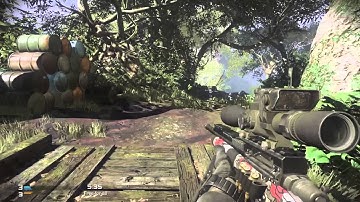 Call of Duty® Ghosts QuickScope match HeadShot Only BOTS Regular mode PS4