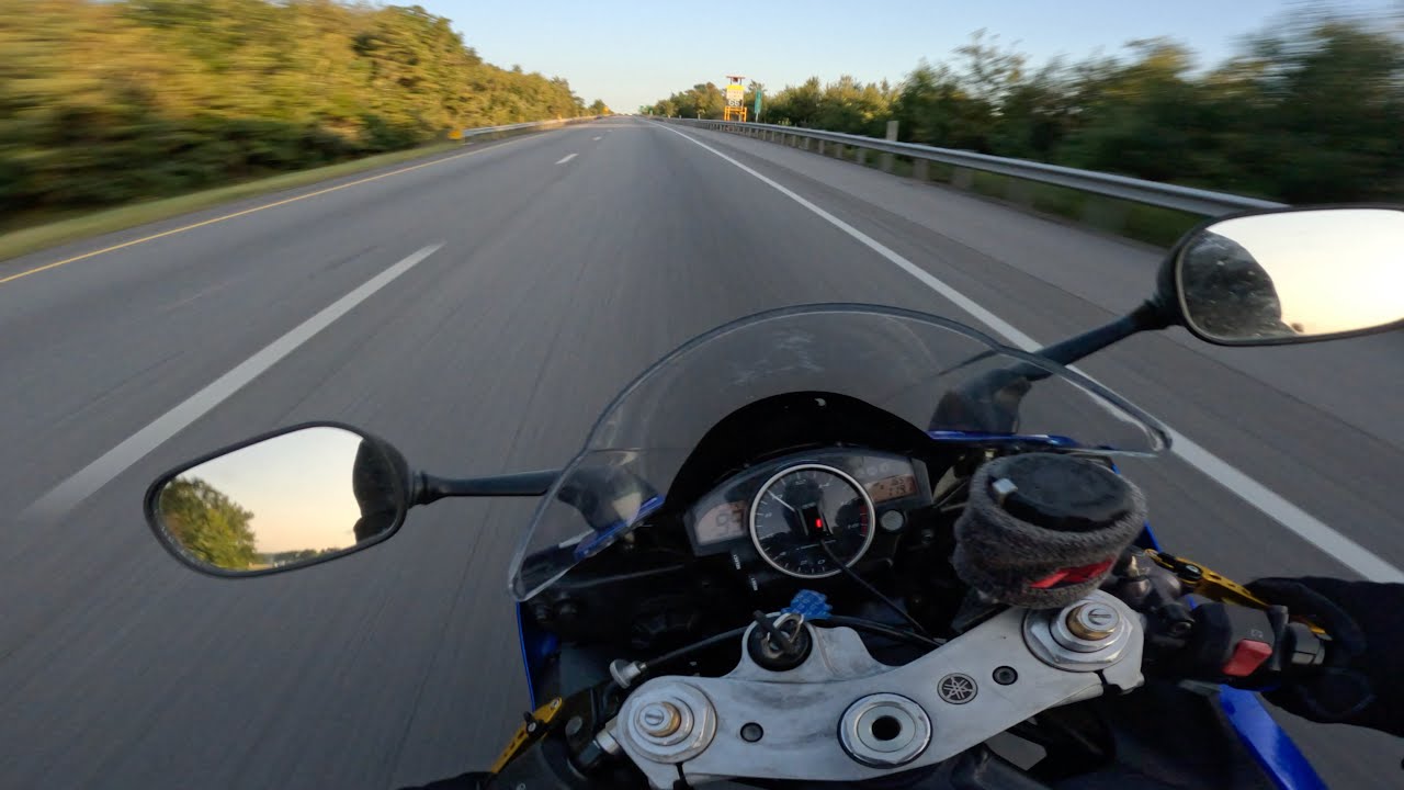 2007 Yamaha R6 - POV Ride 4K - YouTube