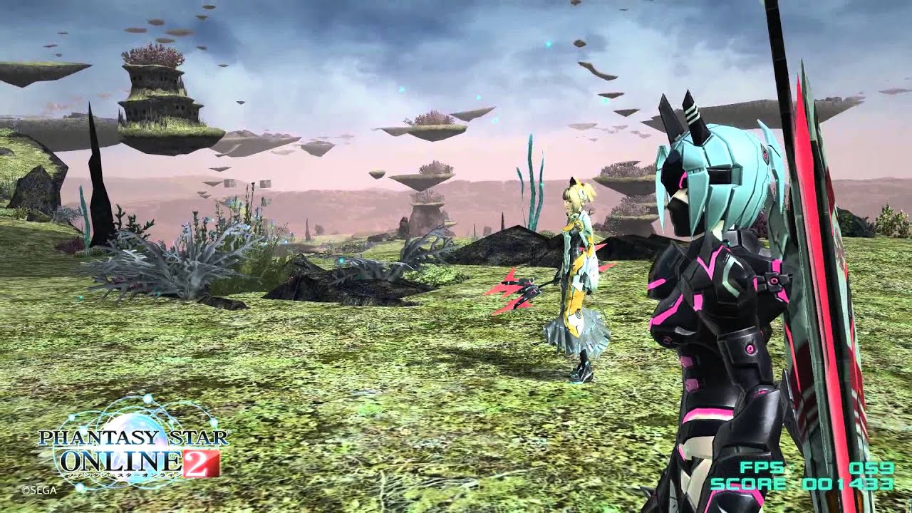 PSO2 Benchmark 2.0 - YouTube