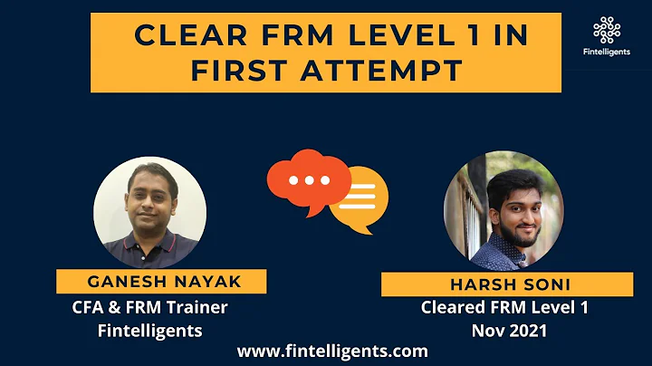 Cleared FRM Level 1 in First Attempt | Harsh Soni | FRM Preparation