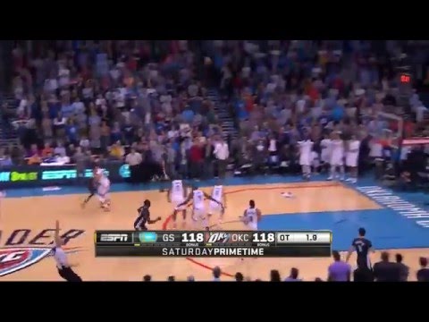 Stephen Curry Buzzer Beater V.S Oklahoma City Thunder - 2/27/2016