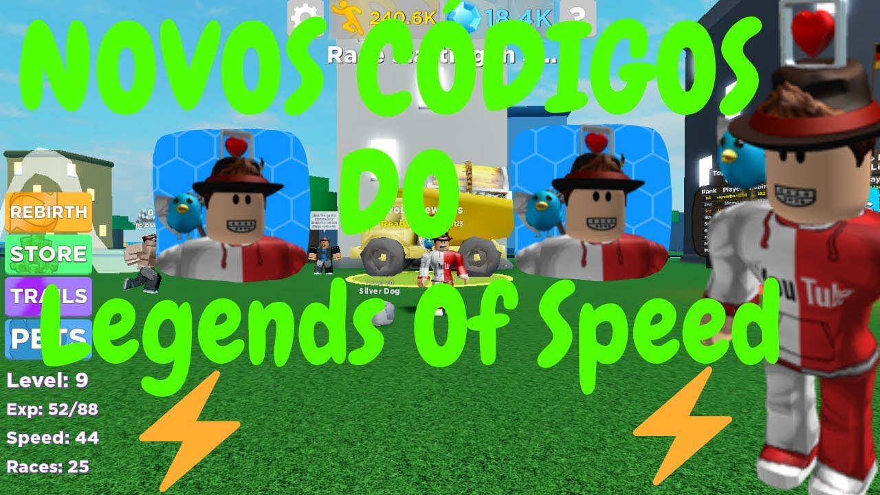 Roblox Todos Os Codigos Do Legends Of Speed New Codes Youtube - codigos do jogo ensino medico americano roblox