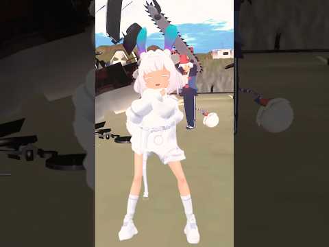 後ろにチェンソーマンおるけど気にせず踊るIRIS OUT/米津玄師❤️💙 #dance #dance #vrchat #チェンソーマン