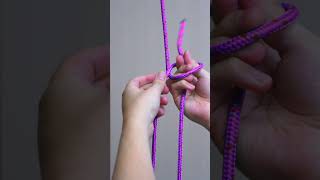 Creating A Loop In Front A Bowline Tied From The Other Side