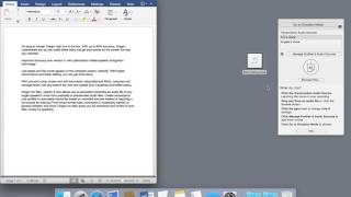Dragon for Mac Feature Demo Transcription Dragon For Mac V6 Transcription Interview