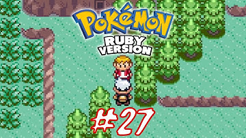 Pokemon Ruby Walkthrough Part 27 - Leaping Down Ledges