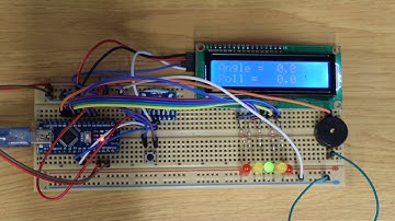 Arduino nano & MPU6050 based digital spirit level