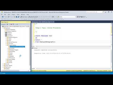 Advanced SQL Tutorial  Stored Procedures + Use Cases | Software Tutorials 2023