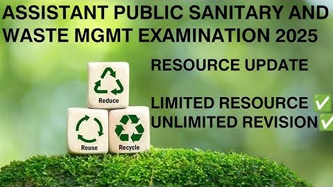 BPSC APS & WMO ( ASSISTANT PUBLIC SANITARY AND WASTE MANAGEMENT OFFICER EXAMINATION ) 2025 
