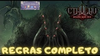 Regras COMPLETO - Cthulhu Death May Die - Board Game Galapagos e CMON