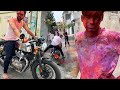 Holi mein bike se accident ho gaya  gir gaye