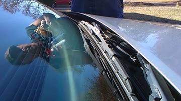 Trick I use to keep my wiper blades from making noise on the windshield and clean the blades too.