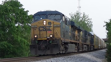 CSX ES40DC 5356 Leads Manifest Q583-05 on 5/5/22