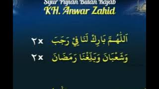 Syair Pujian Bulan Rajab versi KH. Anwar Zahid