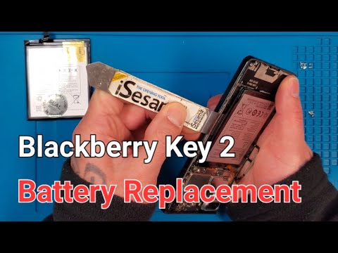 How Change The Blackberry Key 2 Battery By Yourself DIY Tutorial.