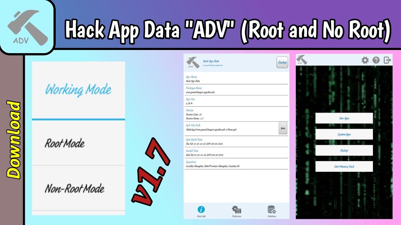 Hack App Data Pro Old Version Updated 2021 Hack App Data Premium V5 Mod Apk Download Free It Could View What Data Is Saved For An App Inside Android Systems Sopanelingpo