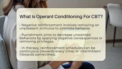 What Is Operant Conditioning For CBT? - Cognitive Therapy Hub