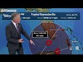 Eta weakens to tropical depression