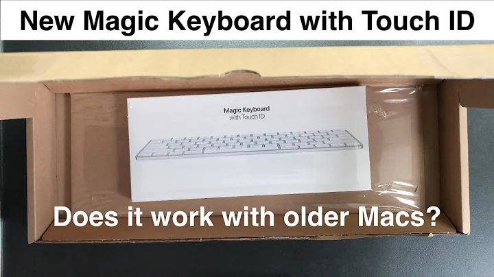 Critique du Magic Keyboard avec Touch ID : M1 uniquement ?