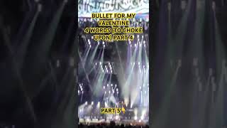 Bullet For My Valentine performing ’4 Words (To Choke Upon)’ at Pol’n’Rock 2023 Part 4 #4words