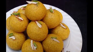 Besan ke laddu - हलवाई के जैसे बेसन के लड्डू बनाने का तरीका