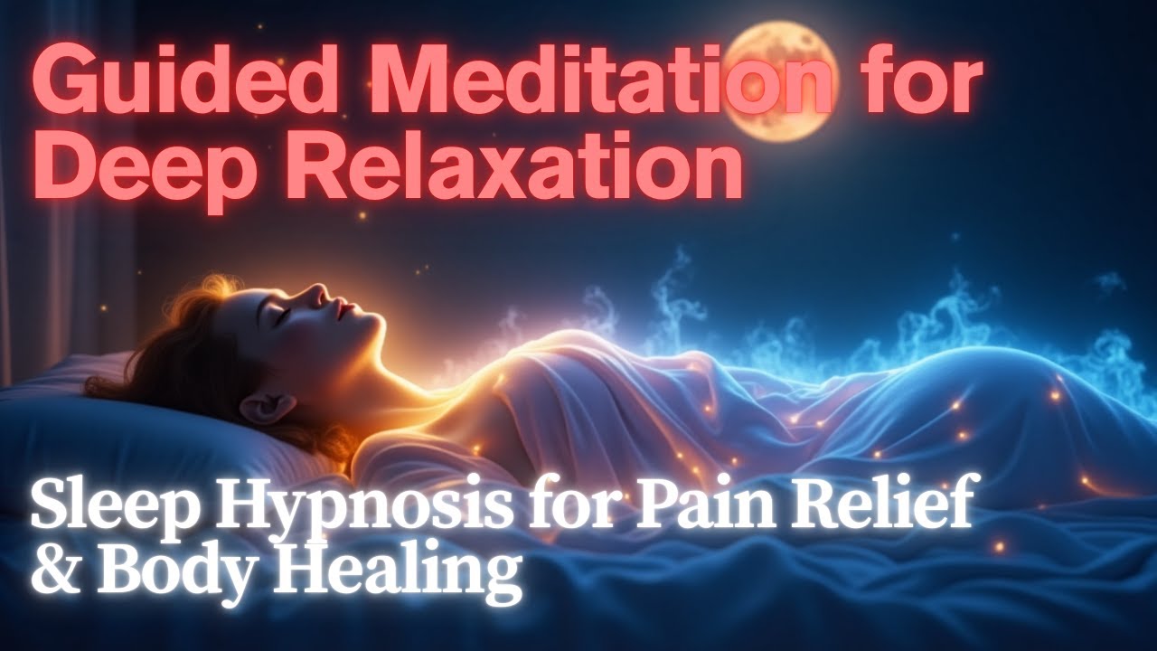 Sleep Hypnosis for Pain Relief & Body Healing — Guided Meditation for ...