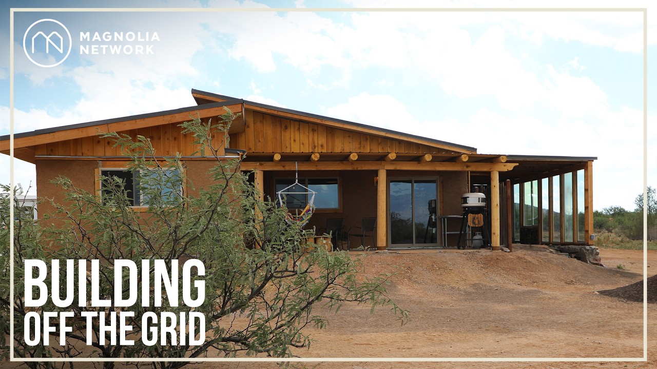 Photo inspiration: Visual Reference: Arizona Straw Bale Home Building Off The Grid Full Episode