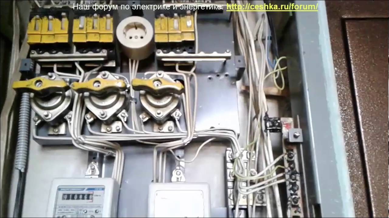 Планово-предупредительный ремонт этажных щитов.