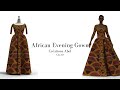 Clo 3D African Evening Gown