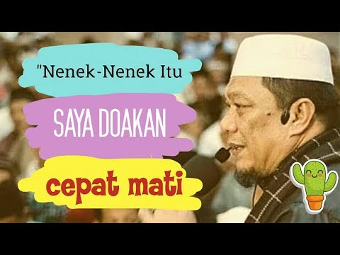 terekam!!!-ustadz-ini-mendoakan-nenek-nenek-cepat-mati-😢